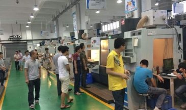 瀟灑學員定期到東莞高訓中心實習