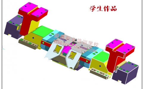 UG汽車模具設計學生作品